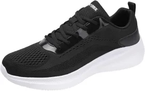 Men's Sneakers Blue Tennis Shoes for Men Mens Comfortable Casual Walking Tennis Shoes Weight Lifting Comfortable Light Weight Slip on Sports for Men Sneakers