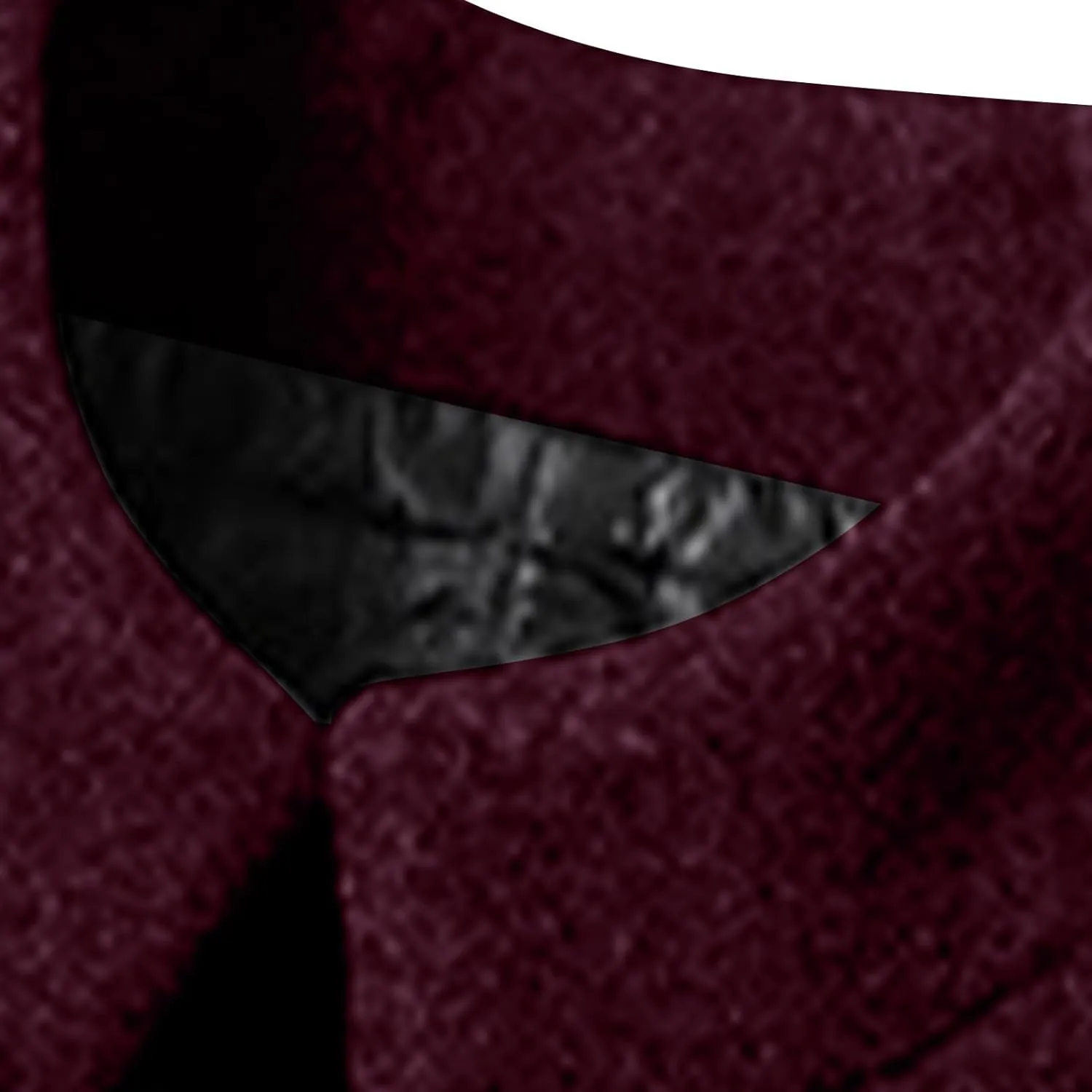 Men's Winter Trench Coat Wool Blend Pea Coat Slim Fit Stand Collar Single Breasted Coats Business Windproof Jacket