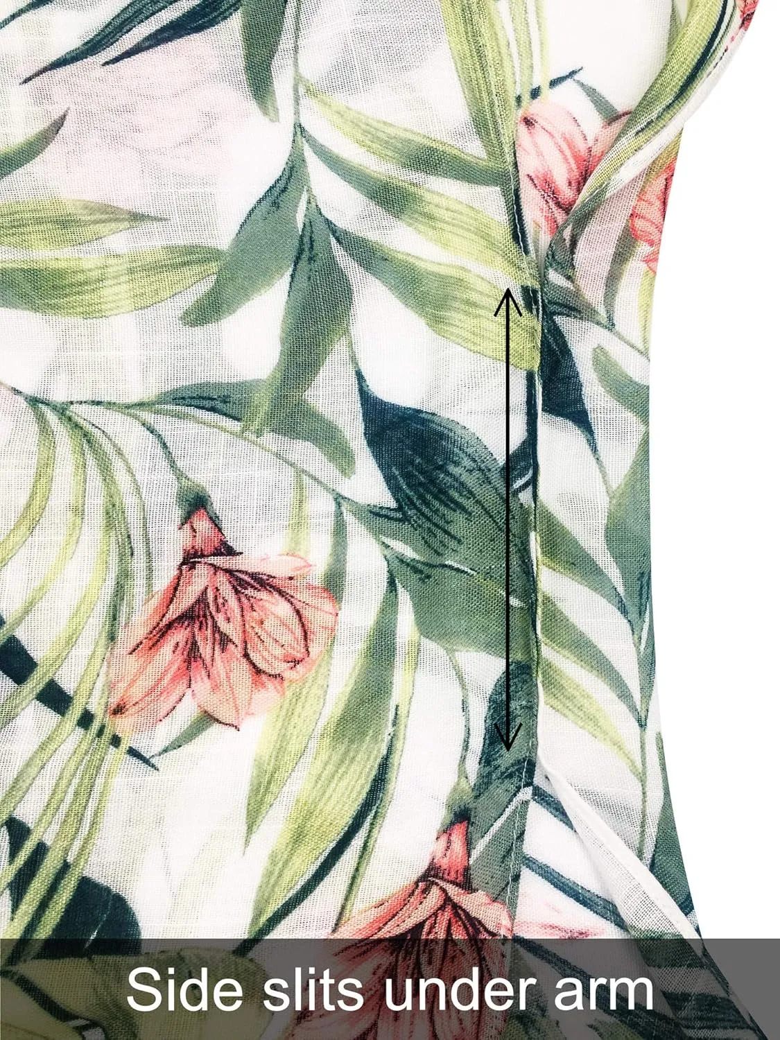 Moss Rose Women's Beach Cover up Swimsuit Kimono with Bohemian Floral Print, Loose Casual Resort Wear