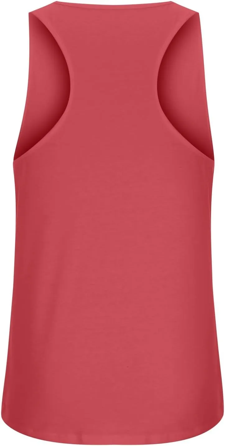 Muscularfit Tank Tops for Men Sleeveless Crewneck Shirts Summer Casual Gradient Color Pullover Athletic Gym Workout Tee Tops