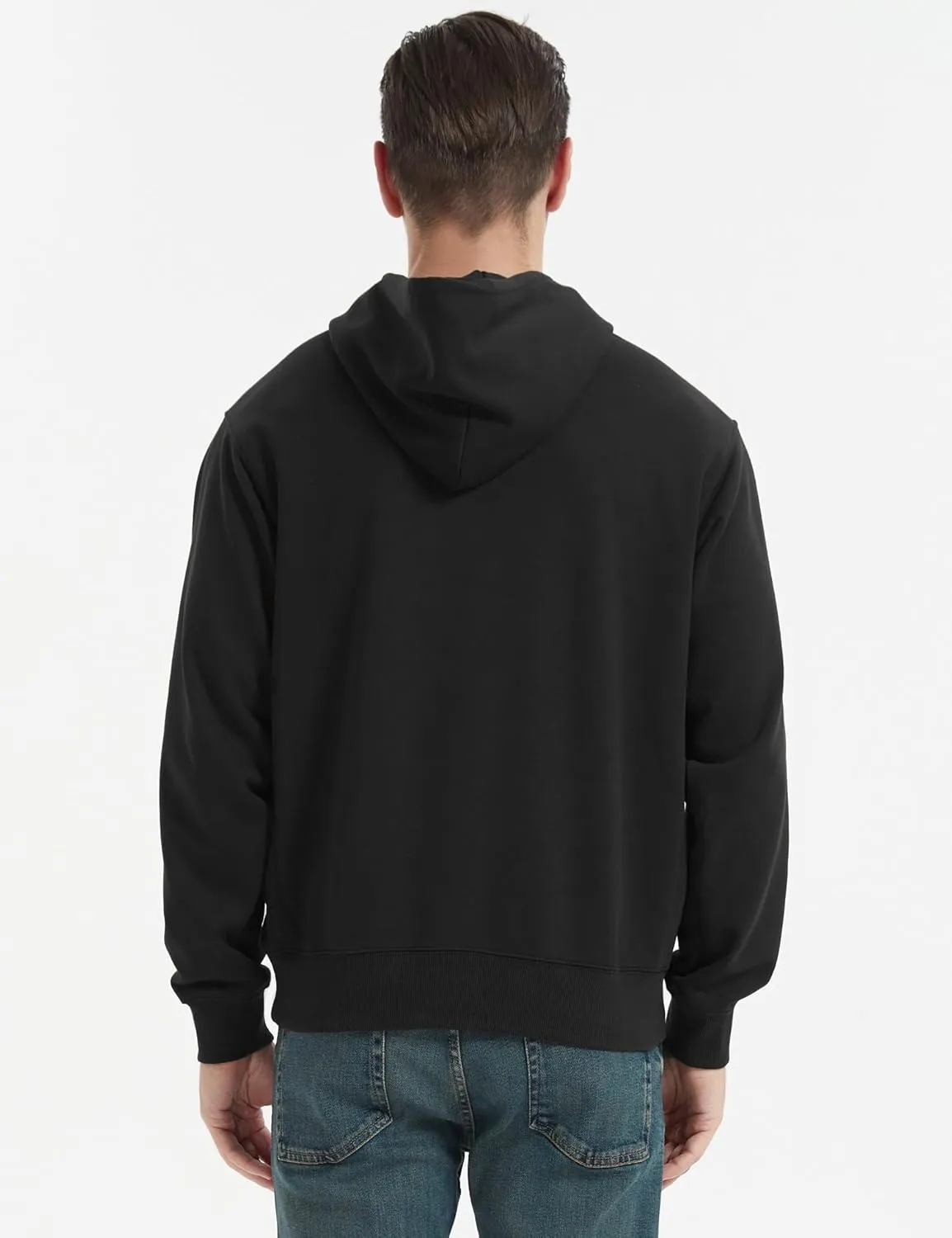 Orolay Men's Long Sleeve Pullover Hoodies Casual Heavyweight Athletic Sweatshirts Workout Fashion Outfits
