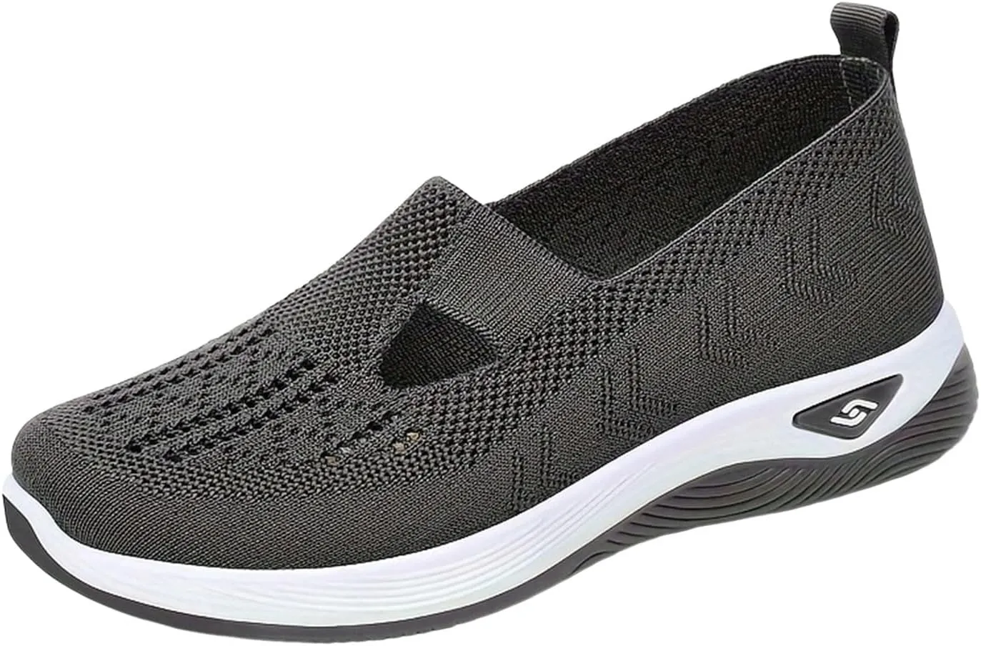 Orthopedic Shoes for Women Sandals,Womens Wide Width Breathable Walking Comfortable Slip on Sneakers Non Slip Lightweight Sneaker