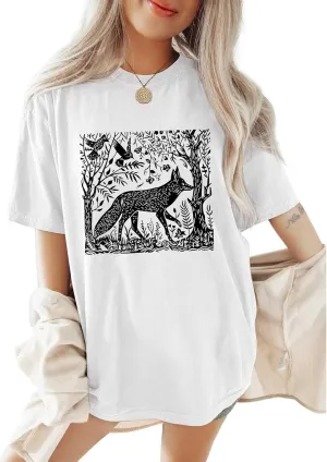 Oversized Tshirts for Women Flower Graphic Tees Short Sleeve Shirts 2025 Summer Casual Loose Fit Beach Tops