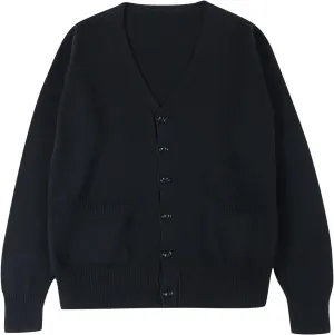 Pea Coats for Women Oversized Knit Open Front Jackets Hoodless Long Sleeve Casual Coat with Pockets Button