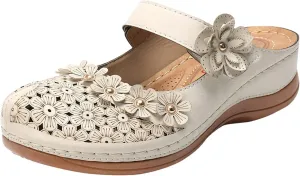 peqiut Casual Sandals Women Orthopedic Sandals for Women Arch Support Strap Shoes Comfortable Slip On Casual Sandals