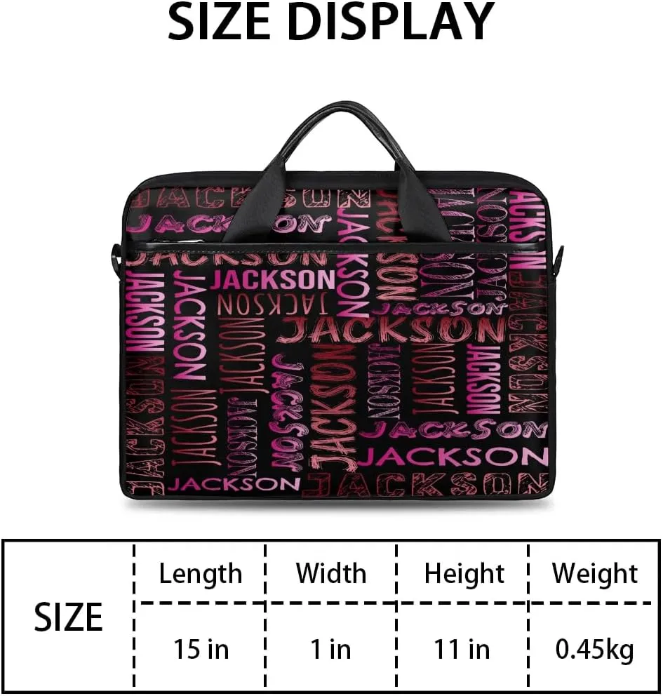 Personalized Laptop Bag Case Briefcases for Men Woman Boys Girls, Custom Gift Computer Cases for Laptops, Tablet Shoulder Bag