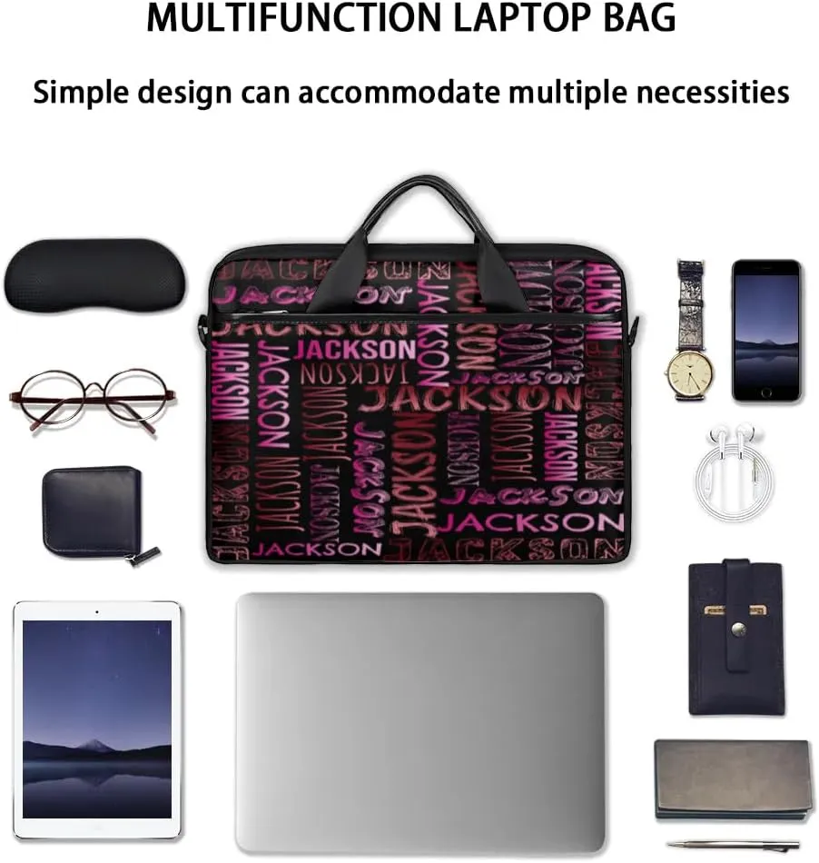 Personalized Laptop Bag Case Briefcases for Men Woman Boys Girls, Custom Gift Computer Cases for Laptops, Tablet Shoulder Bag
