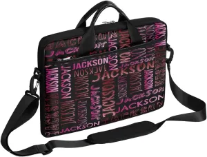 Personalized Laptop Bag Case Briefcases for Men Woman Boys Girls, Custom Gift Computer Cases for Laptops, Tablet Shoulder Bag