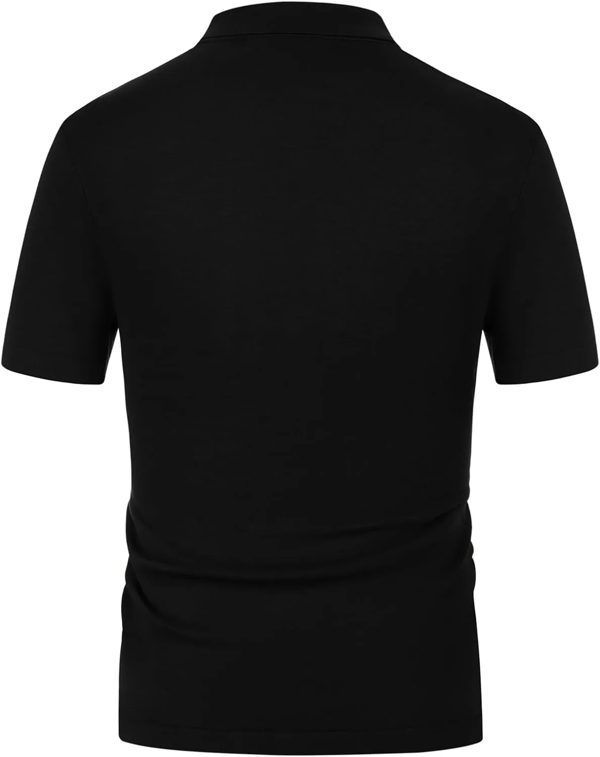PJ PAUL JONES Men's Contrast 70s Vintage Polo Shirts Short Sleeve Knitwear