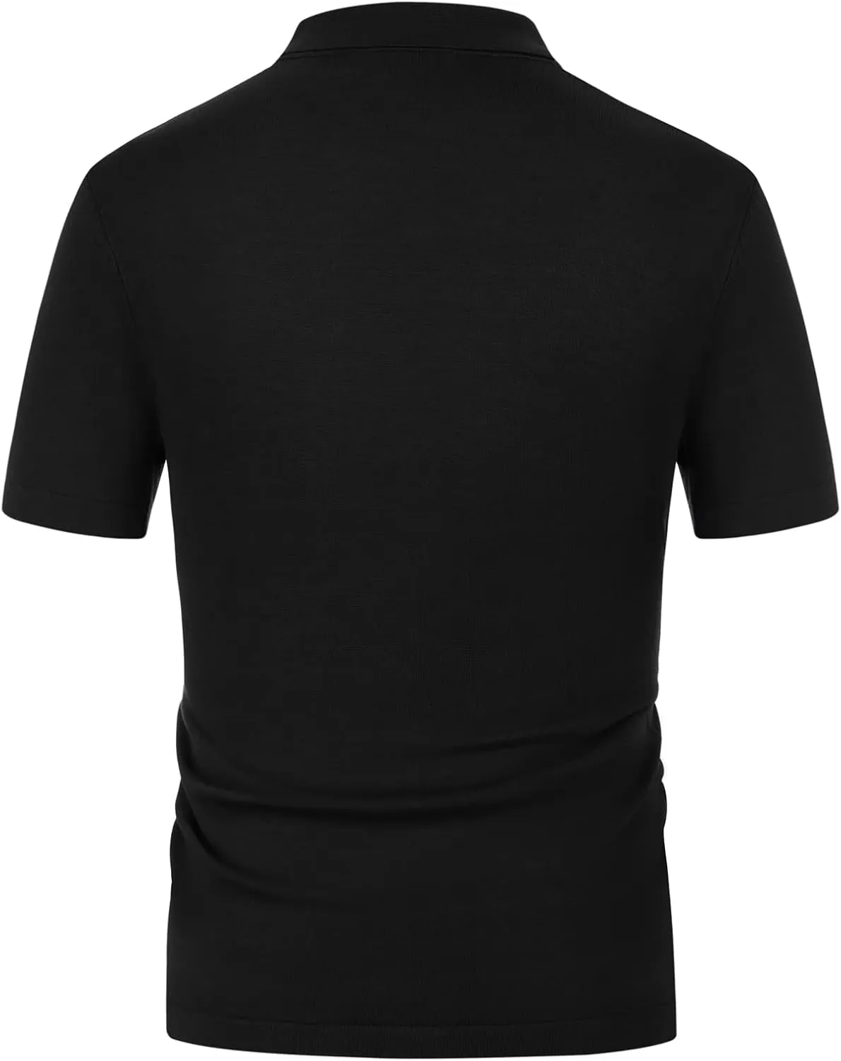 PJ PAUL JONES Men's Contrast 70s Vintage Polo Shirts Short Sleeve Knitwear