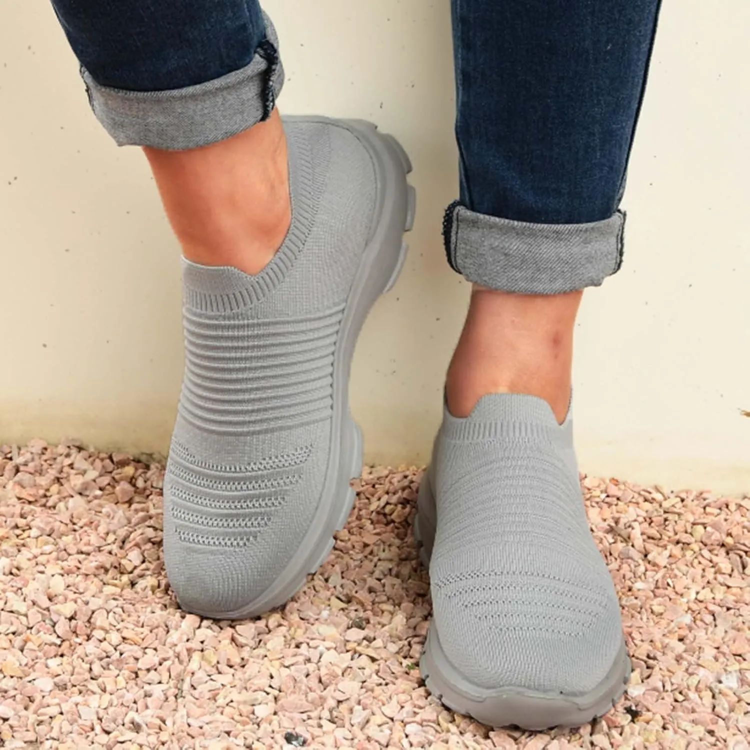 Platform Sneakers for Women 2023 Zapatos Comodos Womens Hiking Shoes with Arch Support Light Weight Walking Sneakers for Women 2023 White Tenis Antideslizante para Mujer