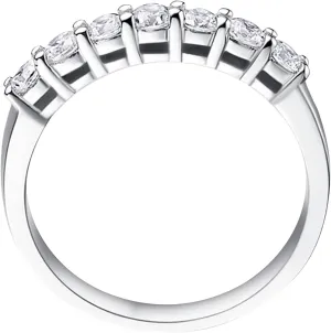 Princess Cut Stackable Rings for Women,Sterling Silver Cubic Zirconia Ring Engagement Weding Bands Eternity Ring Jewelry