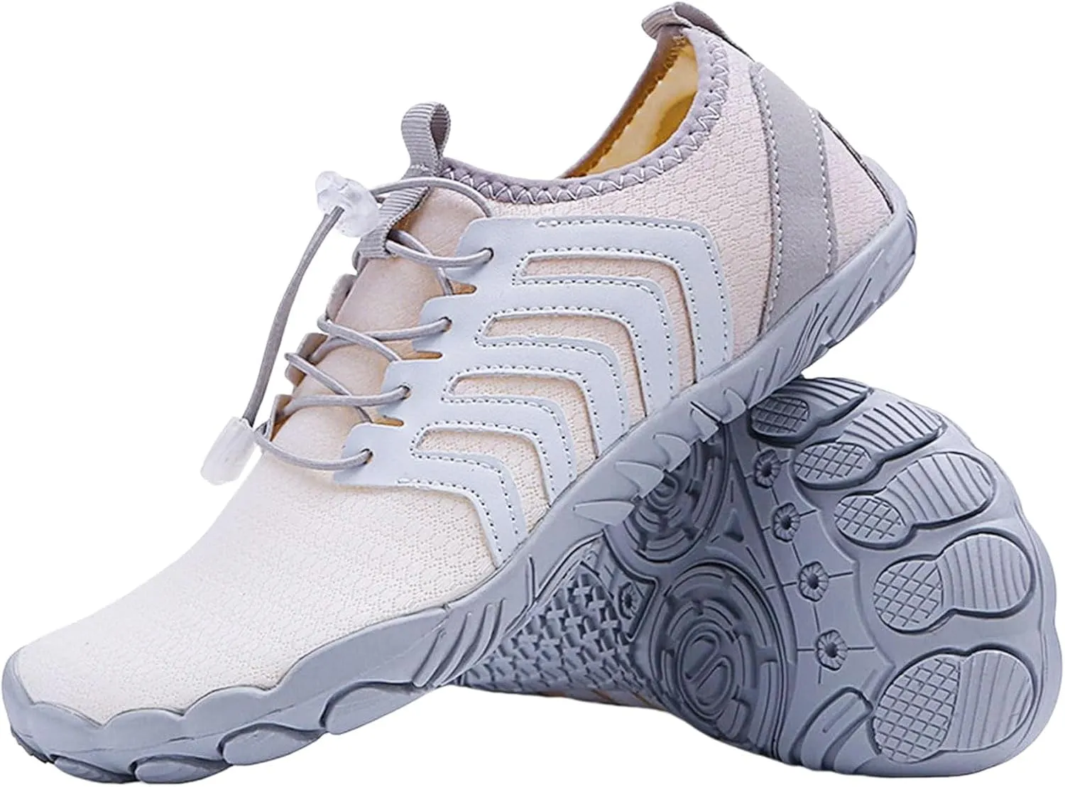 Pro Barefoot Shoes Comfortable Hike Barefoot Footwear Water Shoes for Women Men Quick-Dry Aqua Socks Swim Beach Barefoots Ladies Athletic Shoe Flat Bottom