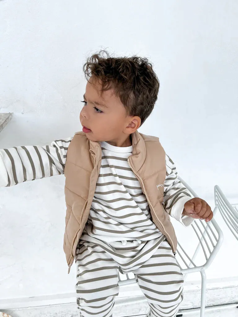 Puffer Vest - Caramel
