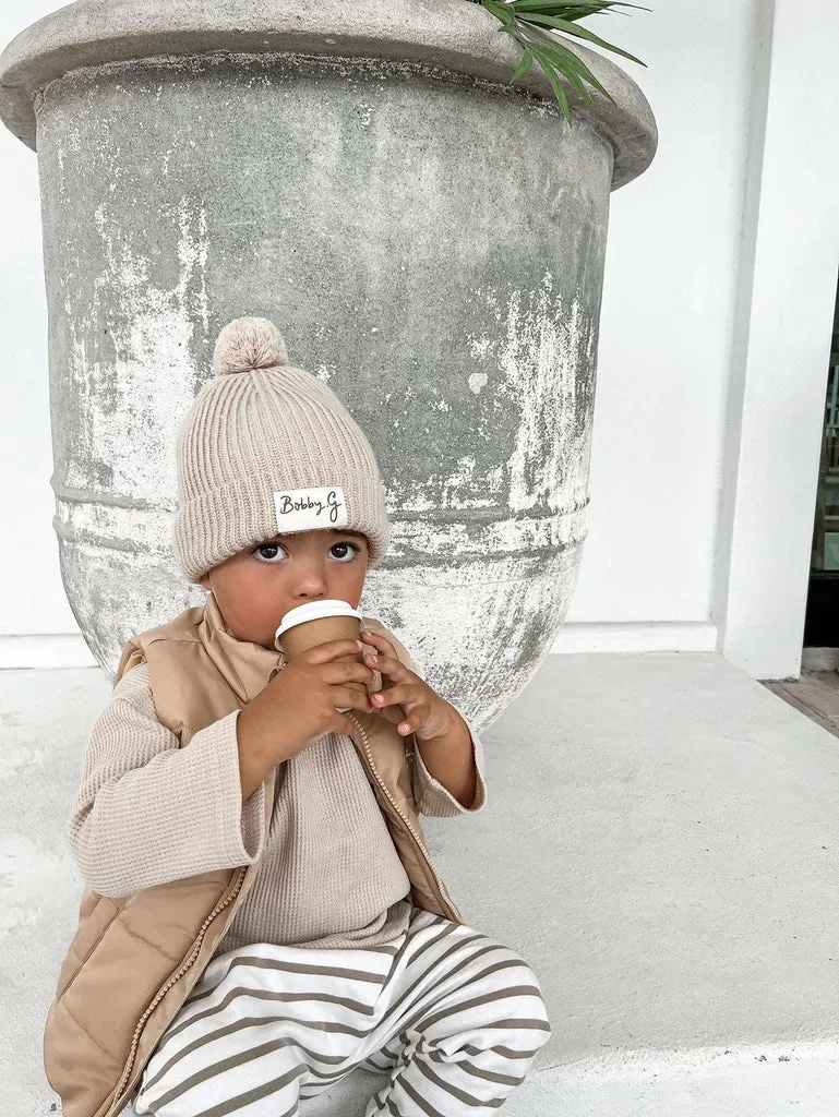 Puffer Vest - Caramel