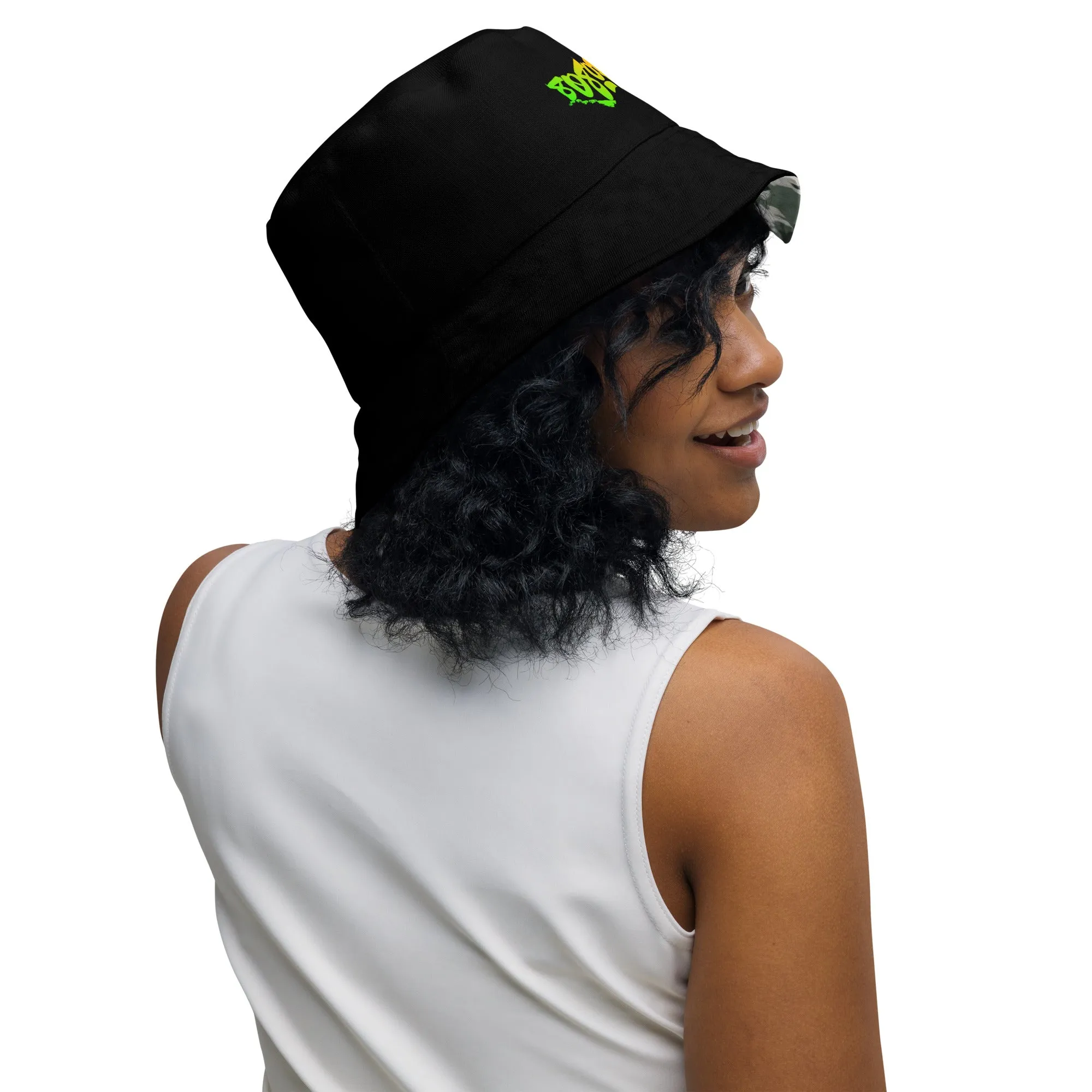 "Aina" Reversible bucket hat