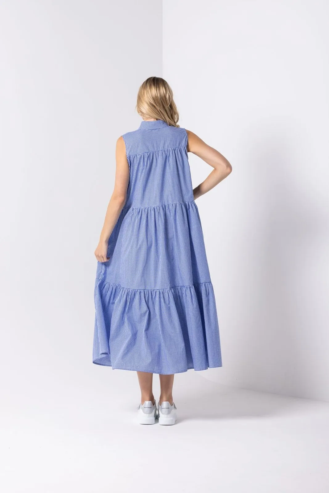 Regent Dress - Little Gingham