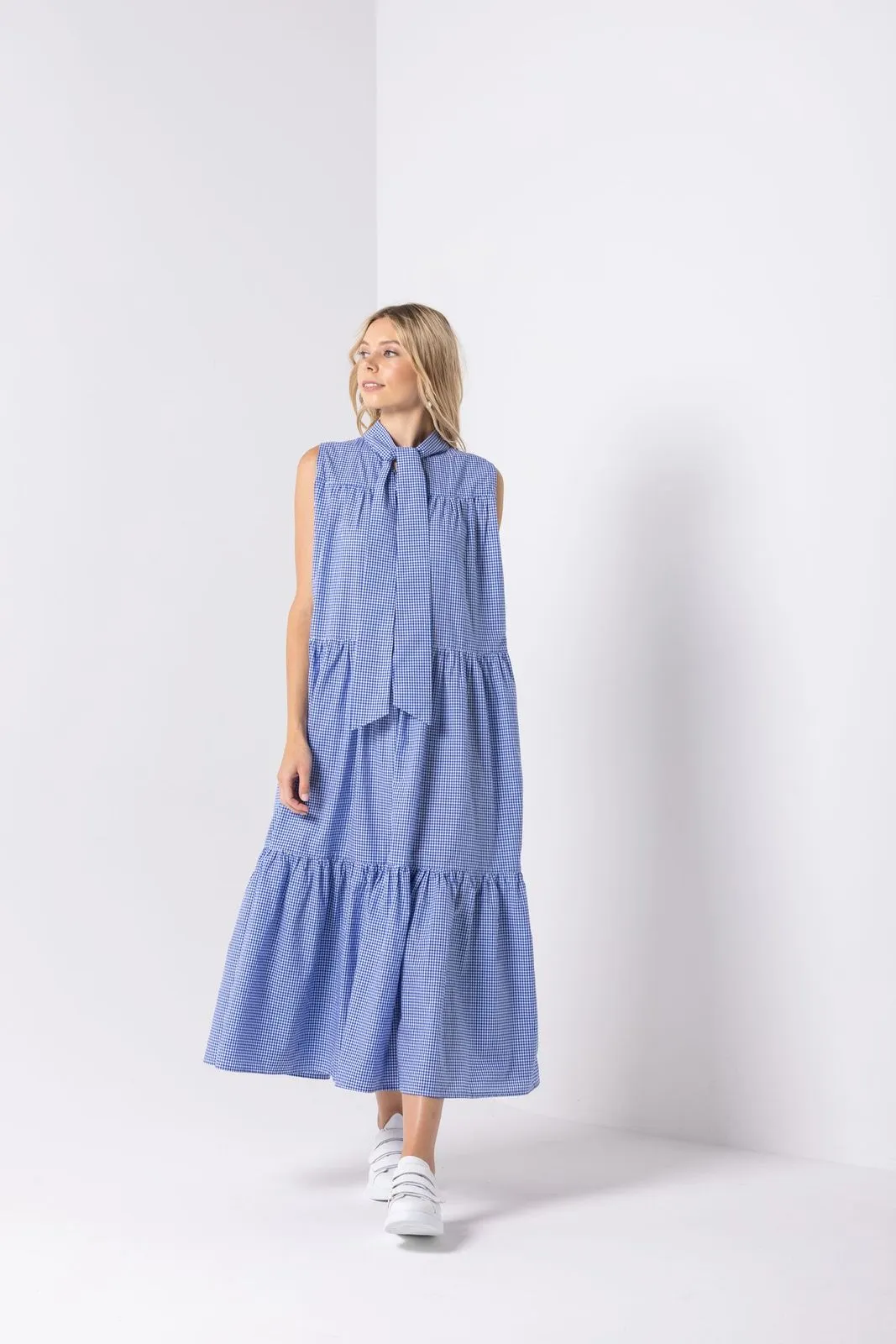 Regent Dress - Little Gingham