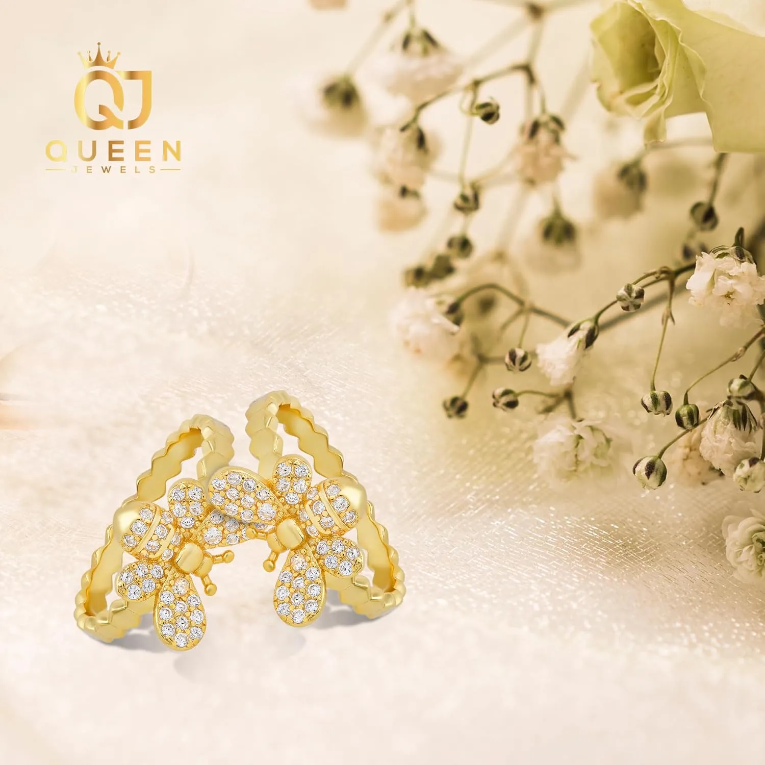 Rings for Women Sterling Silver Cubic Zirconia Ring | Engagement Ring, Wedding Rings for Women | 14k Gold Rings & Wedding Bands for Women | 925 Sterling Silver Moissanite Rings for Women