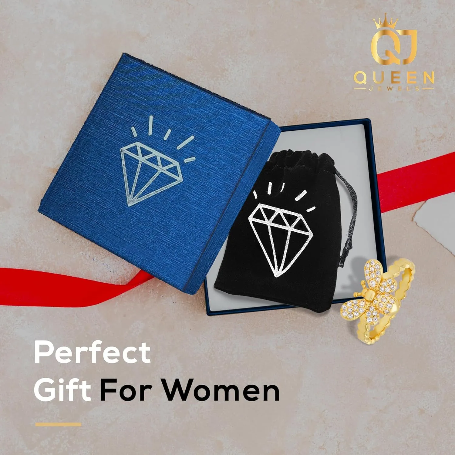 Rings for Women Sterling Silver Cubic Zirconia Ring | Engagement Ring, Wedding Rings for Women | 14k Gold Rings & Wedding Bands for Women | 925 Sterling Silver Moissanite Rings for Women