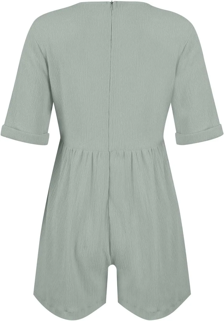 Rompers for Women Summer 2025 Casual One Piece Tshirt Short Jumpsuit Dressy Beach Pants Vacation Outfit Clothes