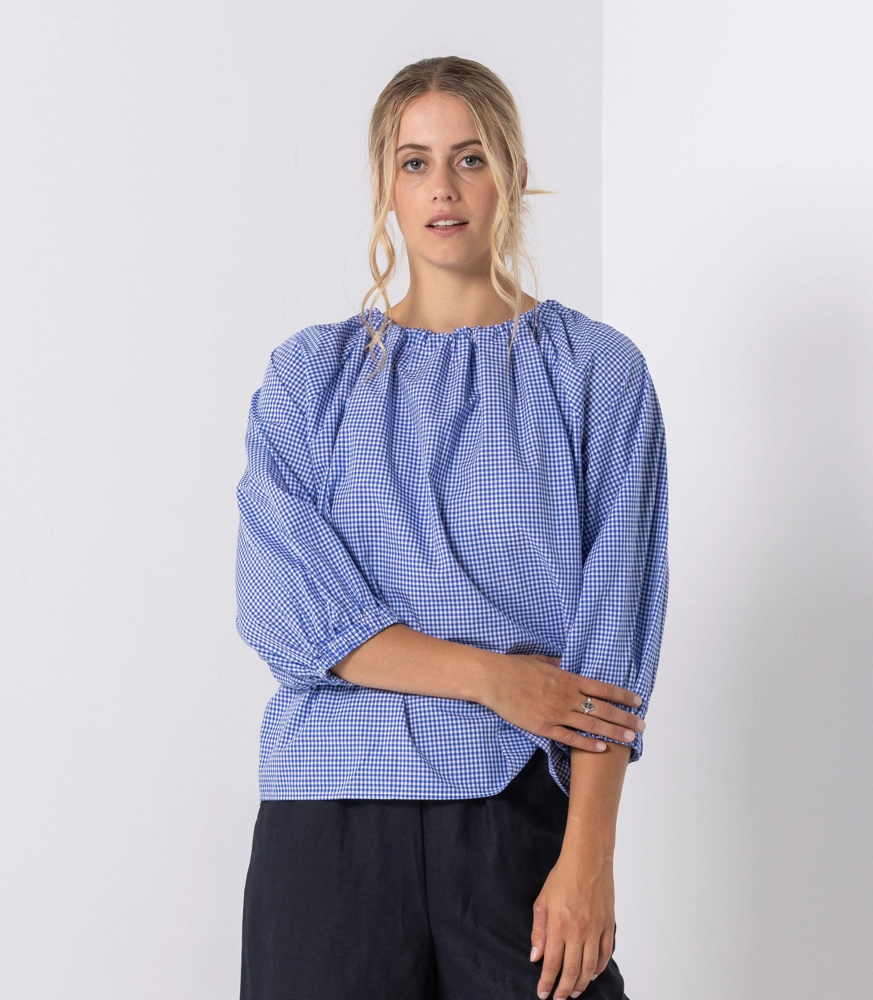 Saint James Blouse - Little Gingham