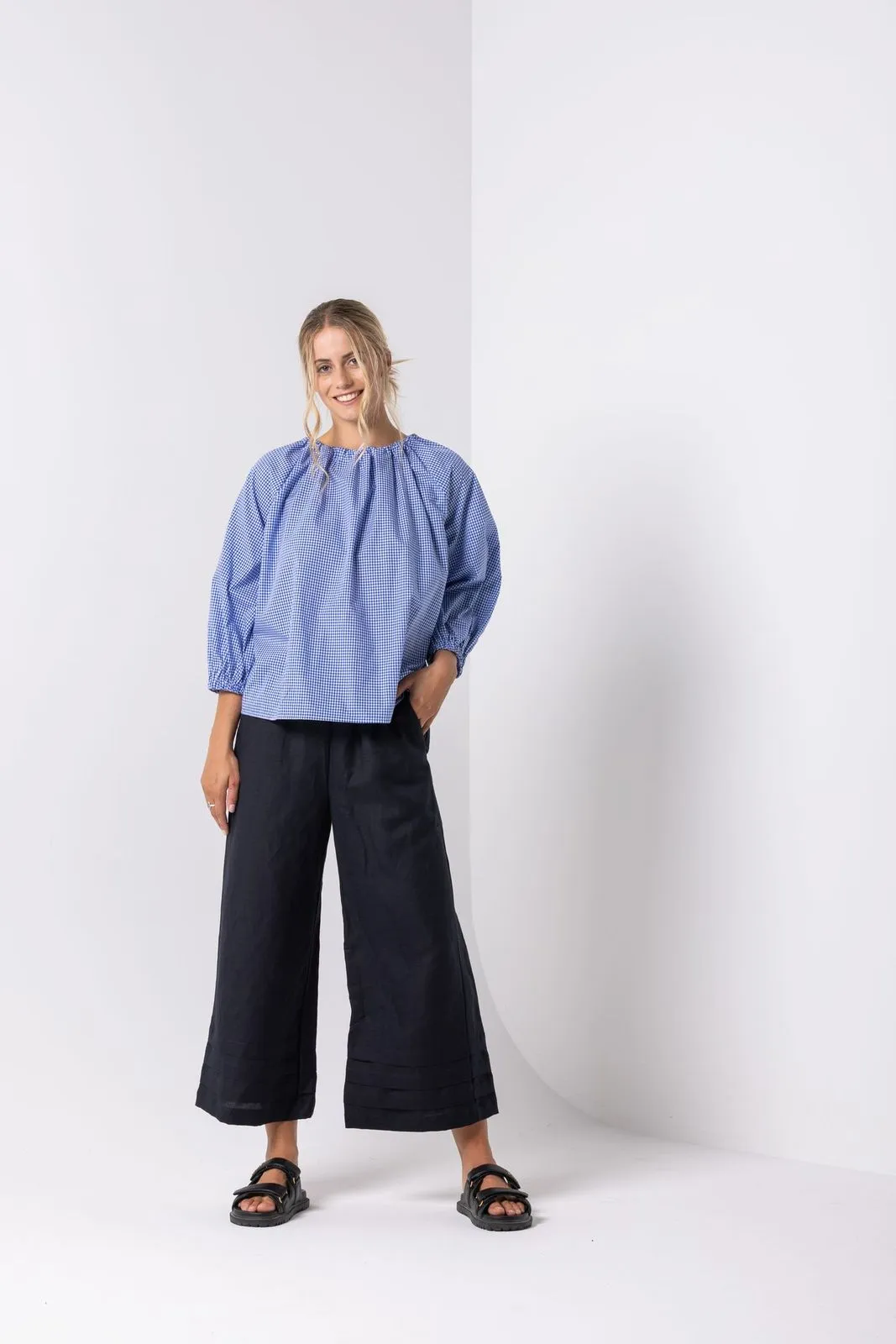 Saint James Blouse - Little Gingham