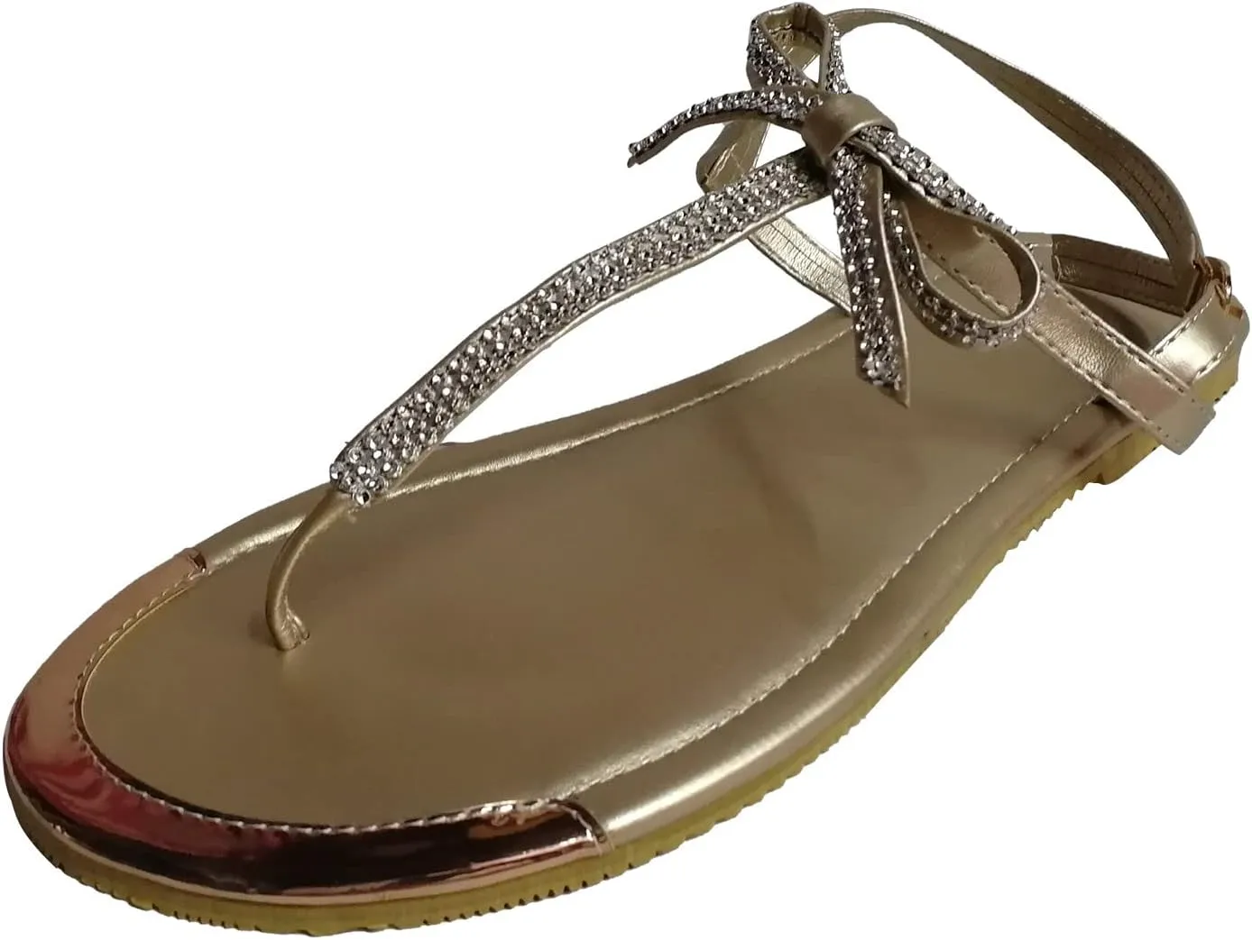 Sandals for Women Flat Sandals for Women Womens Flat Women's Black Slides Arch Support Summer Comfortable Dress Flats Sandal