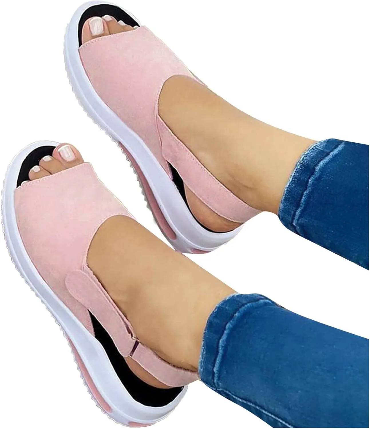 SBGMoSJ White Chunky Platform Sneakers for Women Mule Shoes for Women Slip On Heels Black Leather Nurse Shoes for Women High Top Sneakers for Women Wide Width Tennis Shoes for Women 2023