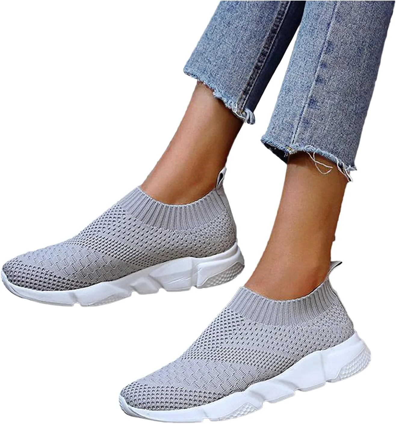 SBGMoSJ Womens Shoes 7.5 Wide Width Sneakers Black Fashion Sneakers for Women 2023 Orange and White Gym Shoes for Women Womens Fashion Sneakers 2023 Slip On Shoes for Women Wide Width