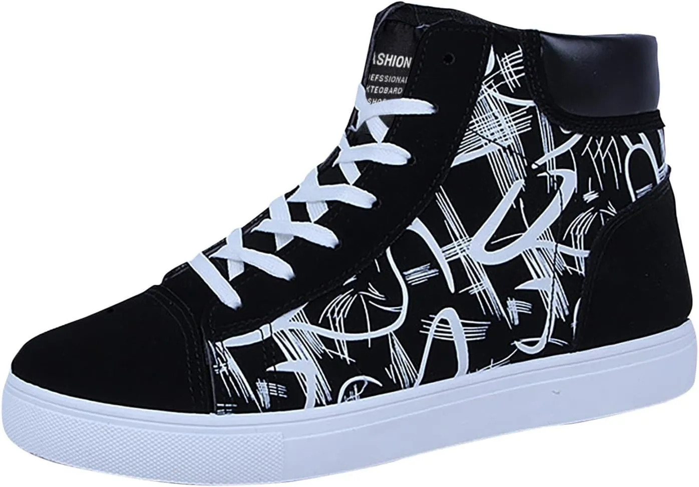 SBGMoSJ Women's Sneakers Size 10 1/2 Slip On Sneakers Women Wide Width Diabetic Black Canvas Tennis Shoes for Women Womens Black Slip On Sneakers 8.5 Zapatillas Deportivas Ortopedicas Para Mujer