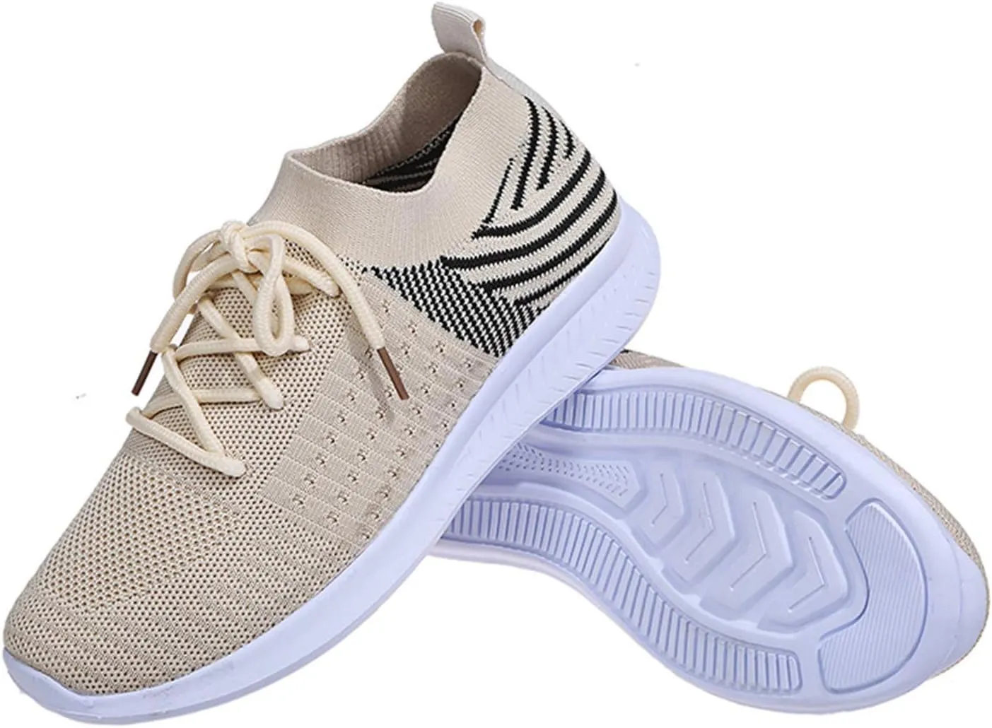 SBGMoSJ Womens Wide Casual Shoes Zapatos para Mujer CModos Tenis Womens White Leather Slip On Sneakers Womens Shoes Sneakers Wide Toe Box Comfy Open Toe Flats Shoes Women Dressy Cute