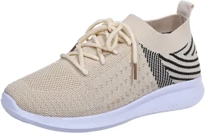 SBGMoSJ Womens Wide Casual Shoes Zapatos para Mujer CModos Tenis Womens White Leather Slip On Sneakers Womens Shoes Sneakers Wide Toe Box Comfy Open Toe Flats Shoes Women Dressy Cute