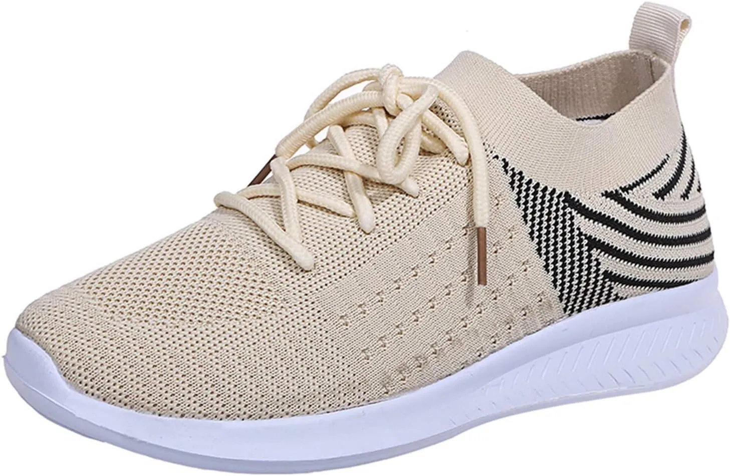 SBGMoSJ Womens Wide Casual Shoes Zapatos para Mujer CModos Tenis Womens White Leather Slip On Sneakers Womens Shoes Sneakers Wide Toe Box Comfy Open Toe Flats Shoes Women Dressy Cute
