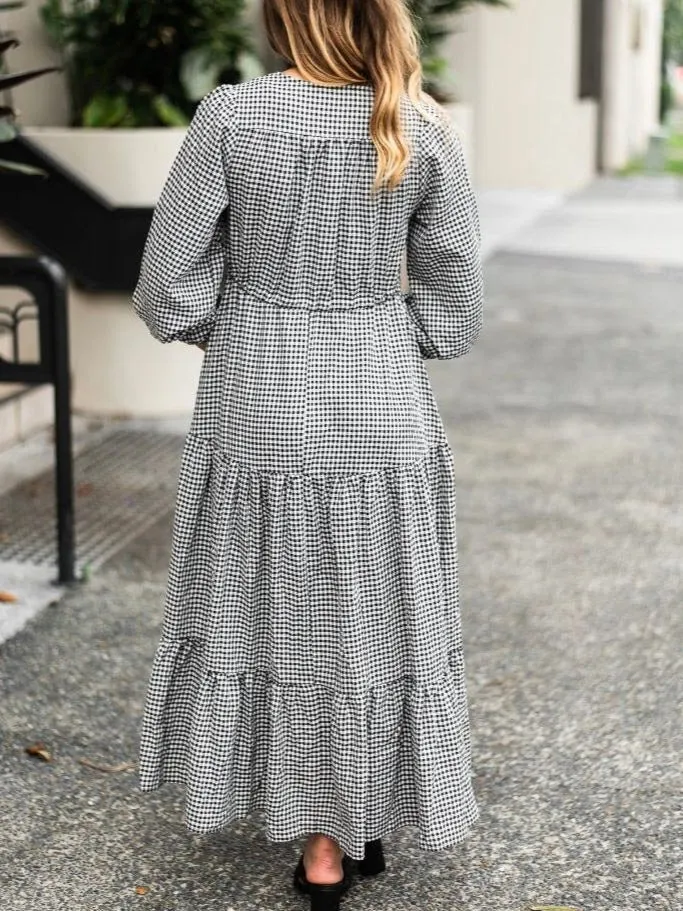 Selma Gingham Dress