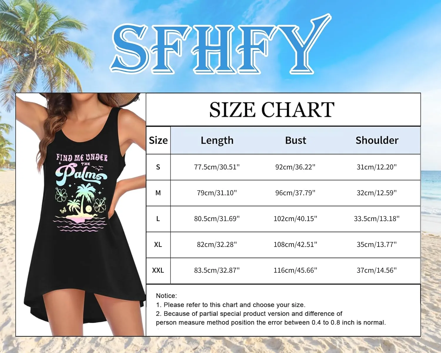 SFHFY Womens Hawaiian Tank Top: Summer Beach Tanks Tropical Sleeveless Shirt Vacation Plam Floral Outfits