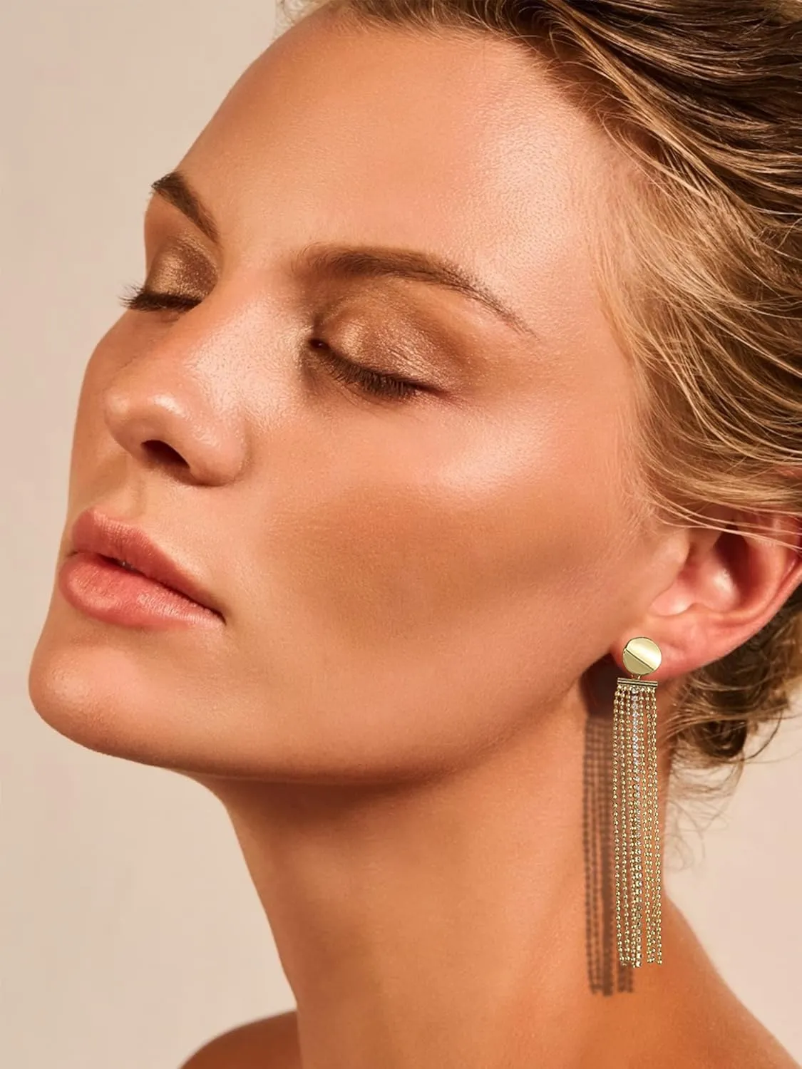 Silver Bow Earrings for Women Jewelry Rhinestone Dangle Earrings Trendy Bridal Bridesmaid Wedding Jewelry Party Dress Outfits Accessories