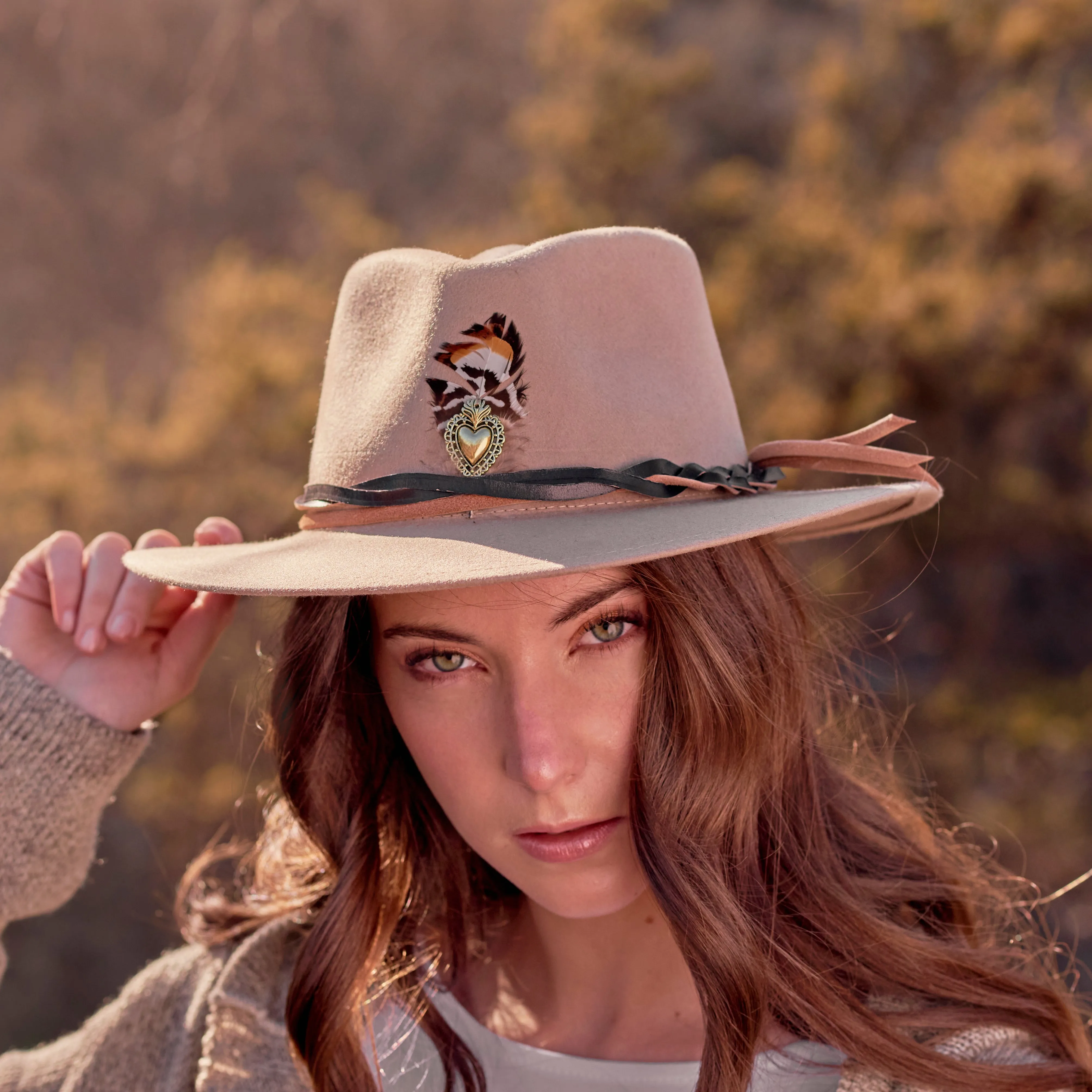 SOMBRERO PAO WILD HEART BEIGE