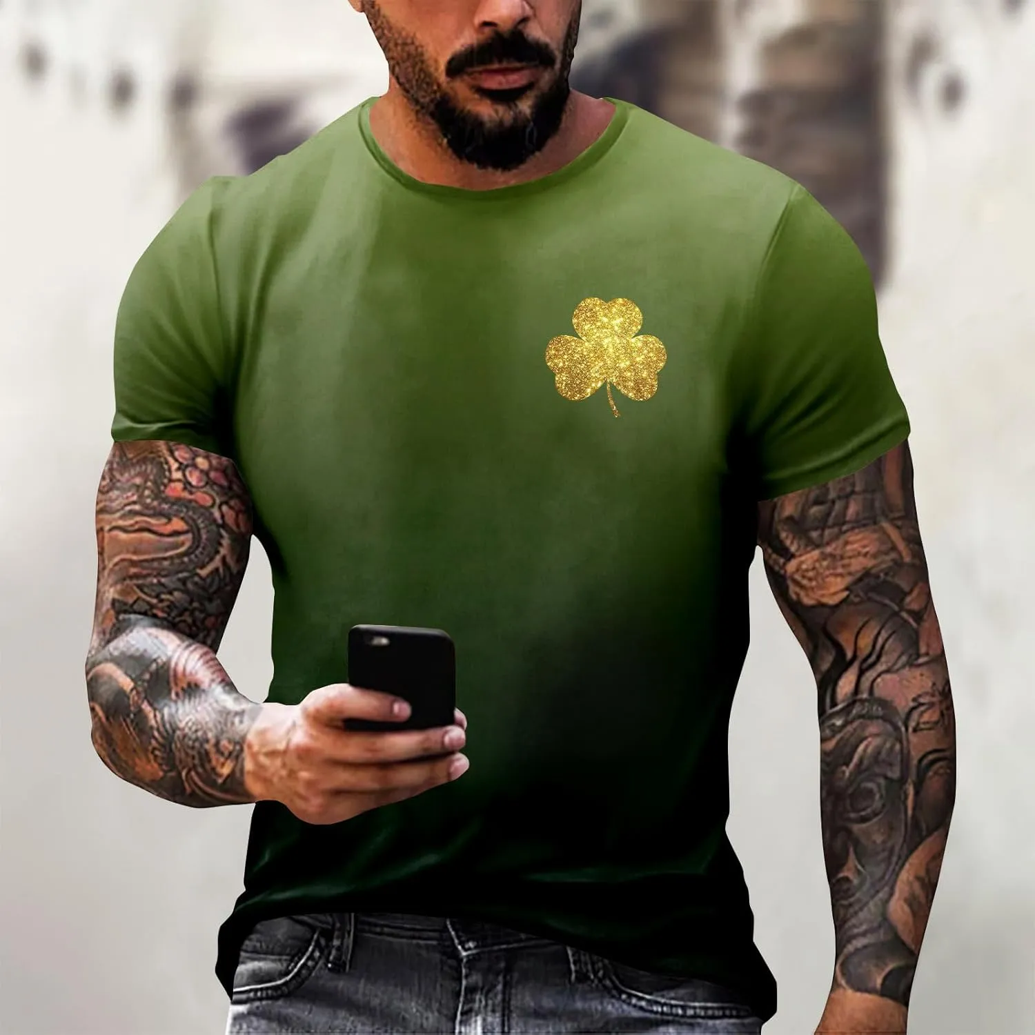 St Patricks Day Shirts Mens Shirts St Patricks Day Shirt Men- Funny Shirts for Men Shirts for Men