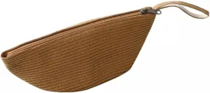 Straw Clutch Purse Women's Handbag Straw Clutch Bag Organiser Bag Beach Woven Bag