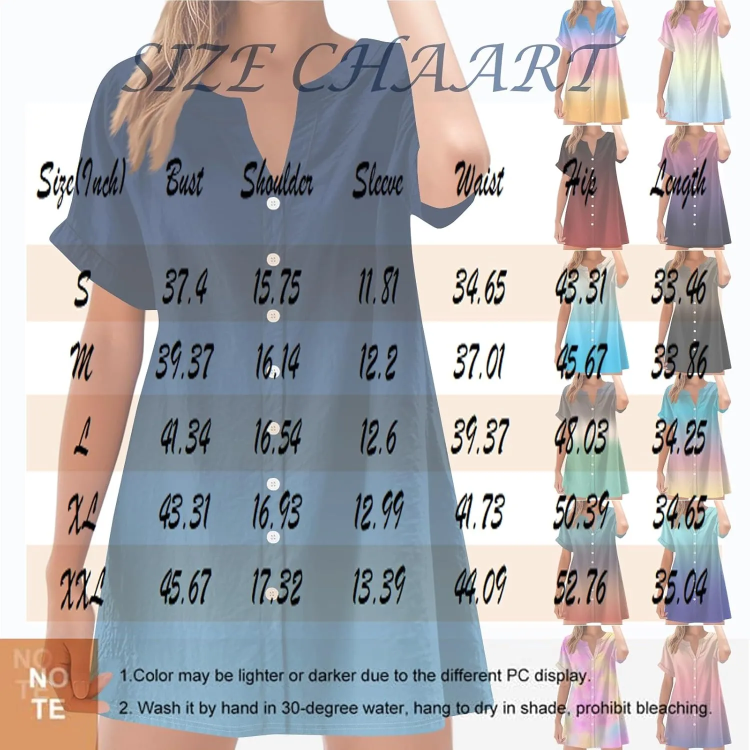 T Shirt Dress for Women Short Sleeve Button Down Pullover V Neck Floral Printed Shirt Summer Beach Vacation Mini Sundresses