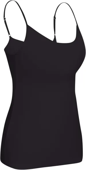 Tank Top for Women with Workout 2025 Camisole Padded Adjustable Spaghetti Strap Fitted Yoga Undershirts