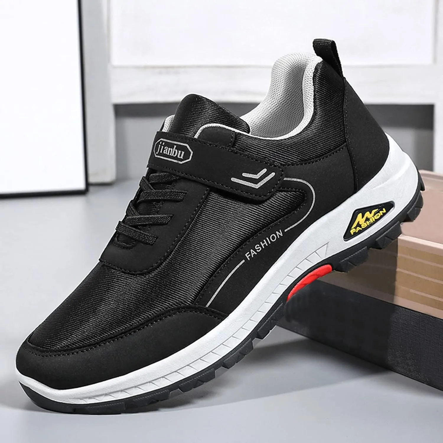 Tennis Shoes for Men New Mens Sneakers Fashion Sneakers Shoes Casual Mens Sport Comfortable Breathable Lightweight Tennis Slip Ons for Men Fashion