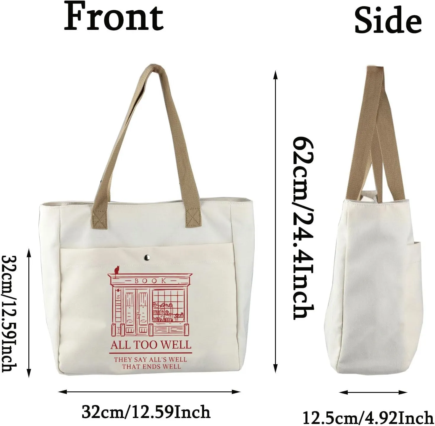 TOBGB Singer Album Travel Bag Album Name Gift Romance Song Lyrics Gifts Album Inspired Gift Music Lover Shopping Bag (All Tote TB)