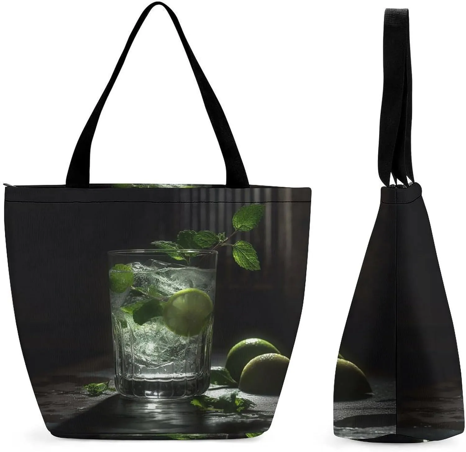 Tote Bag for Women Grocery Bag Tent in The Sun Foldable Shopping Bags Reusable Large Tote Bag