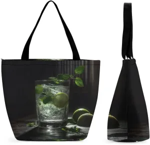 Tote Bag for Women Grocery Bag Tent in The Sun Foldable Shopping Bags Reusable Large Tote Bag
