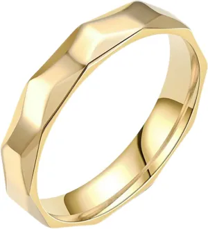 TrendyTitanium Steel Wedding Band for Women,Stackable Thin Anniversary Promise Rings Stackable Ring for Engagement