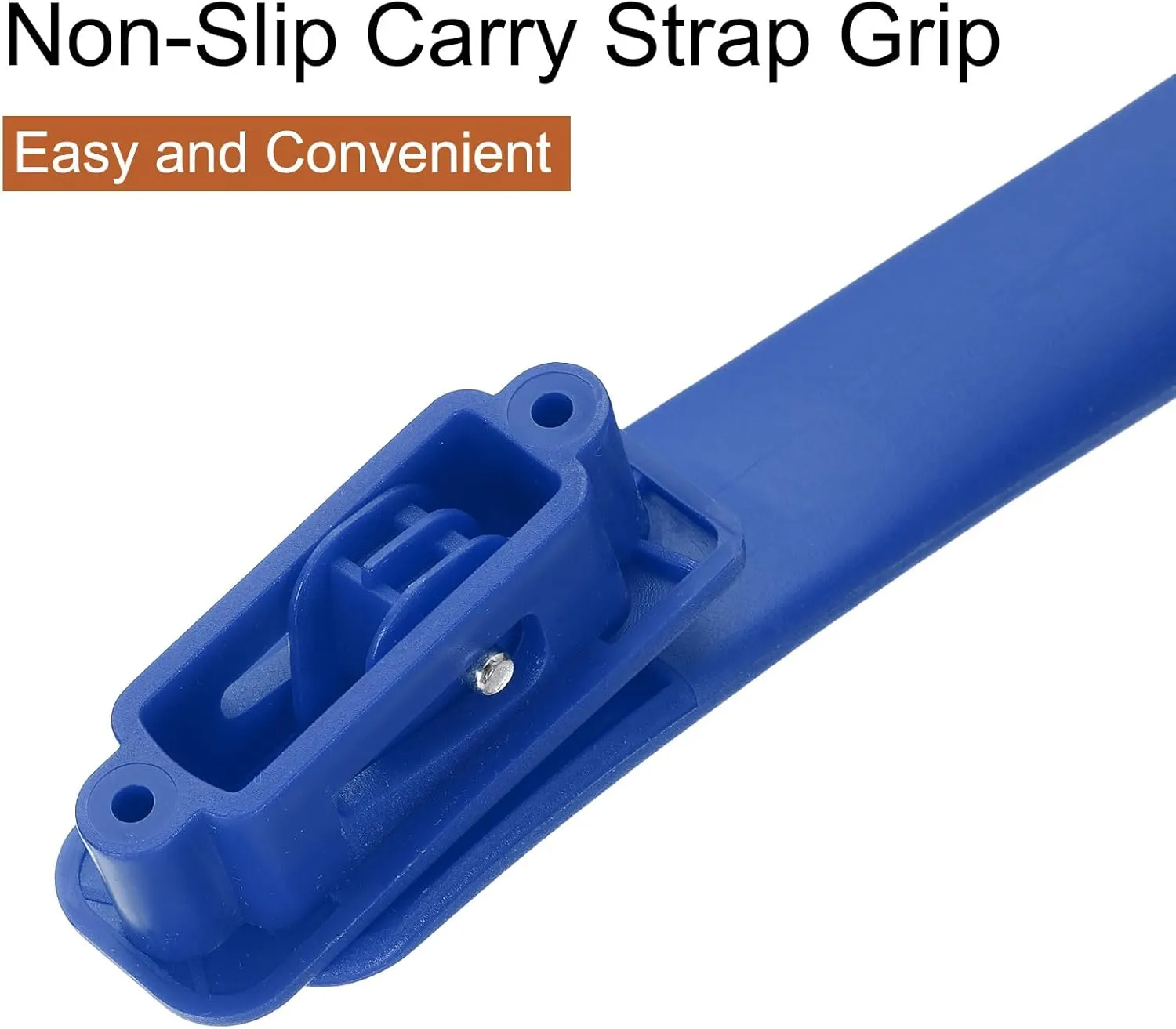uxcell Luggage Handle Replacement 8.5 Inch Suitcase Handle Carry Strap Plastic Pull Handle Grip Luggage Replacement Parts with Screws for Suitcase Box Luggage Case, Dark Blue