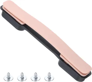 uxcell Luggage Handle Replacement 8.5 Inch Suitcase Handle Carry Strap Plastic Pull Handle Grip Luggage Replacement Parts with Screws for Suitcase Box Luggage Case, Pink
