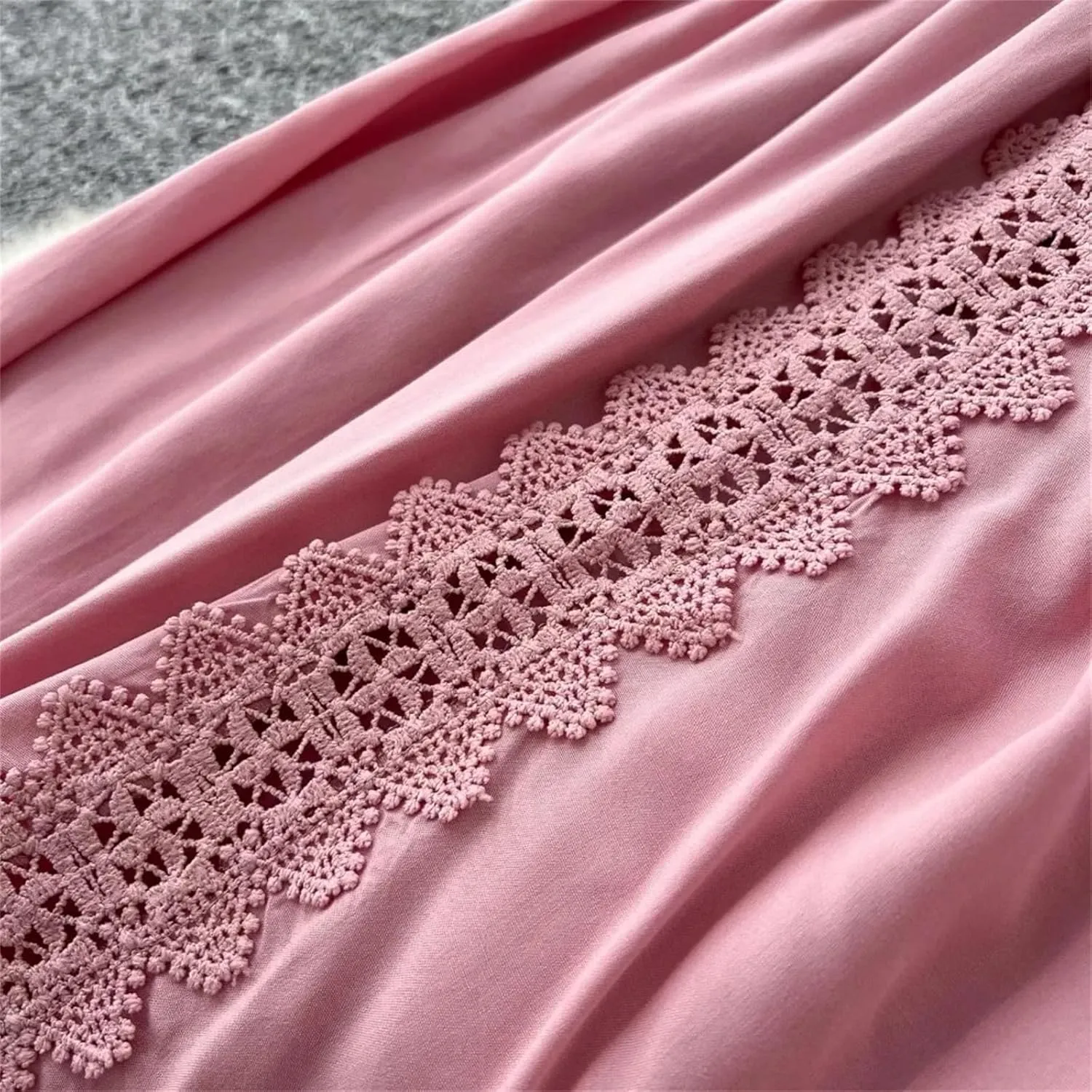 Vintage Robe Femme Turn-Down Collar Lantern Sleeve Dress Lace Bandage Bow Slim Fit Big Swing Maxi Dresses Femme